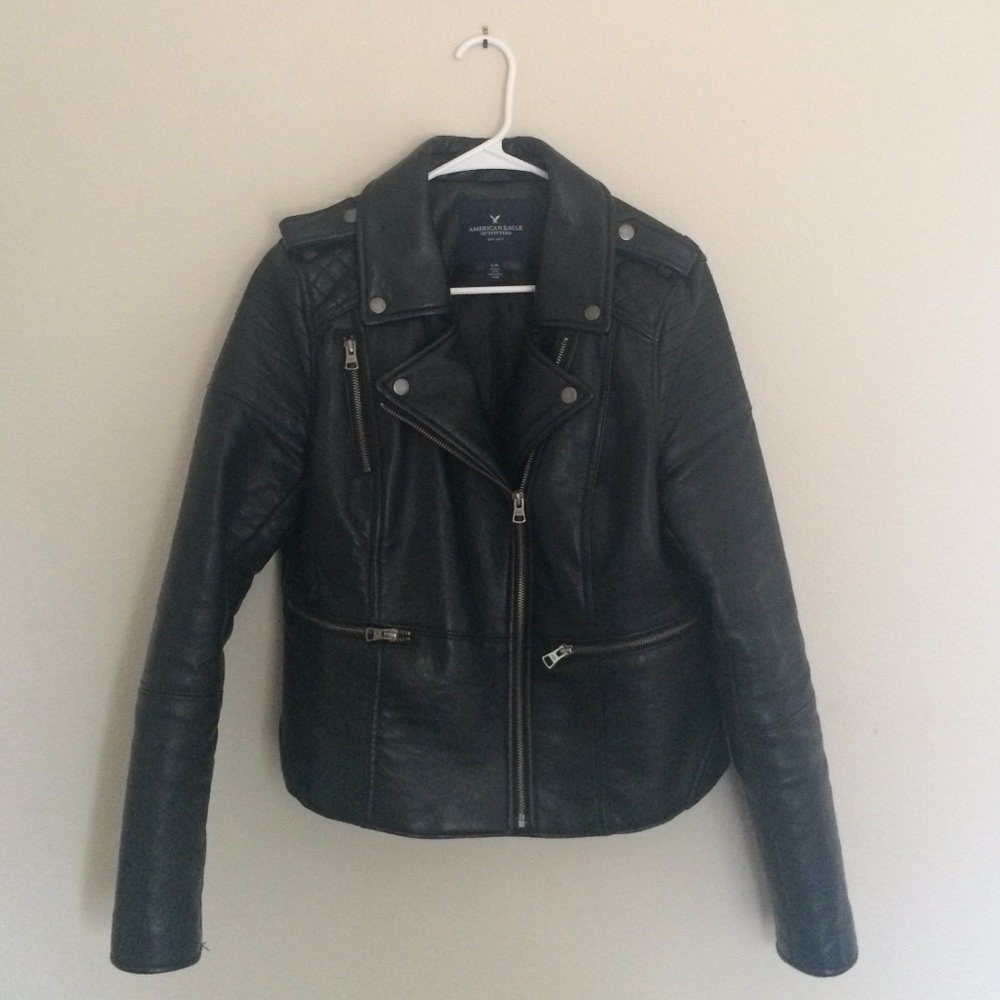 American Eagle Outfitters Faux Leather Jacket