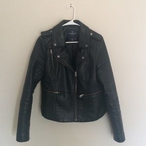American Eagle Outfitters Faux Leather Jacket