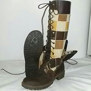 Knee high womens Timberland boots