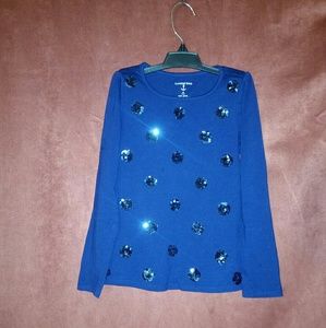 Glitter Polka Dot Long Sleeve