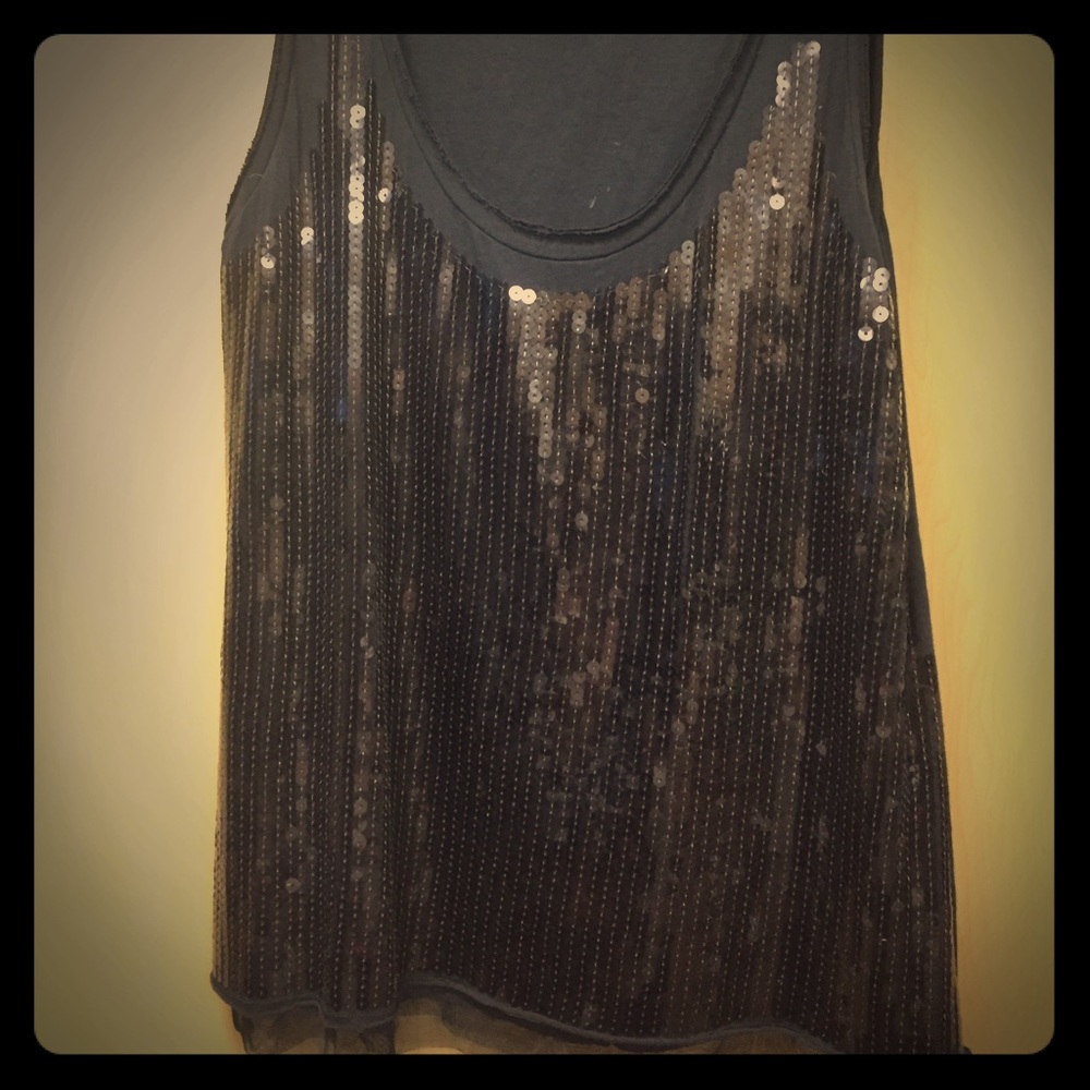 J Crew Sequined tank