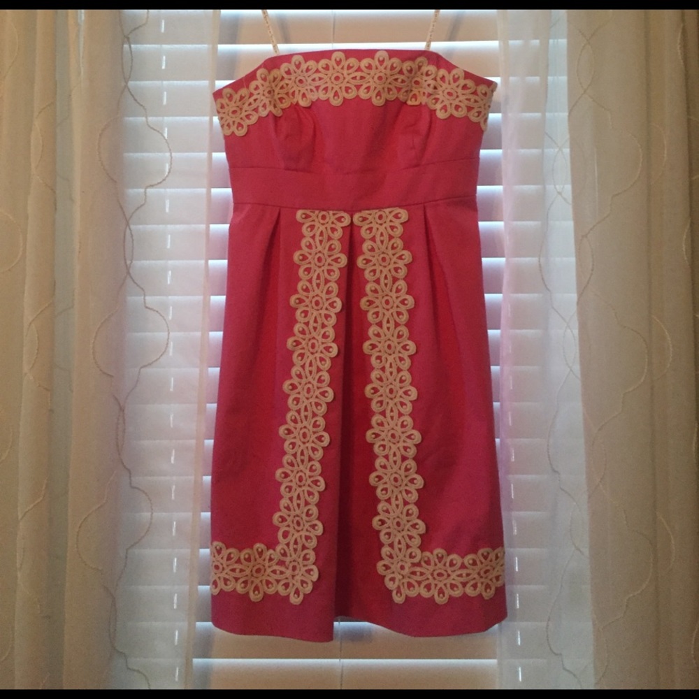 Strapless Lilly Pulitzer dress