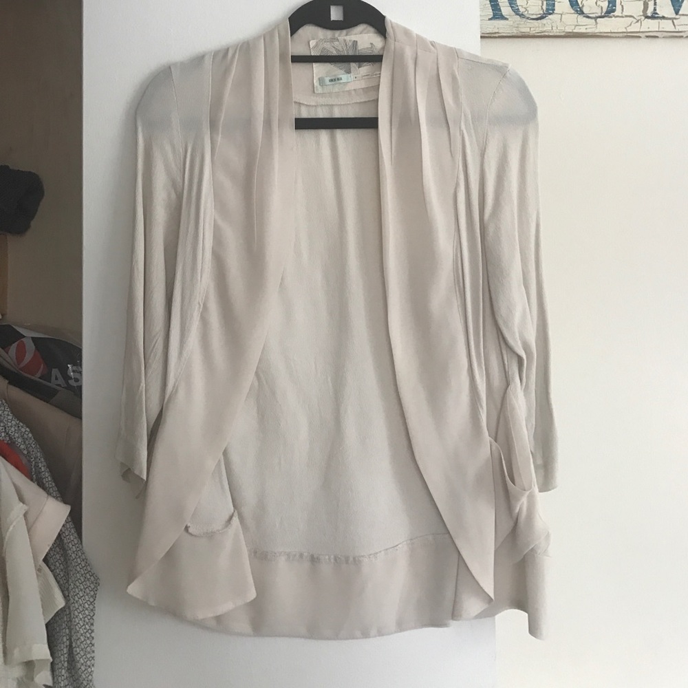 Crepe blazer