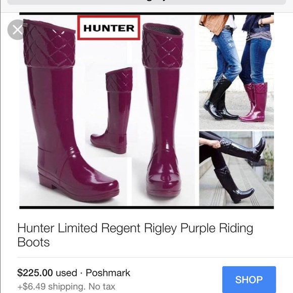 Hunter limited edition Rigley Quilted boot 7/8 - Picture 10 of 10