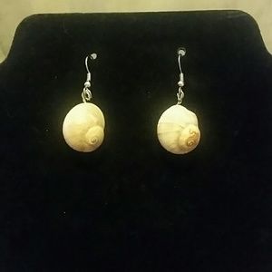Handmade shell earrings