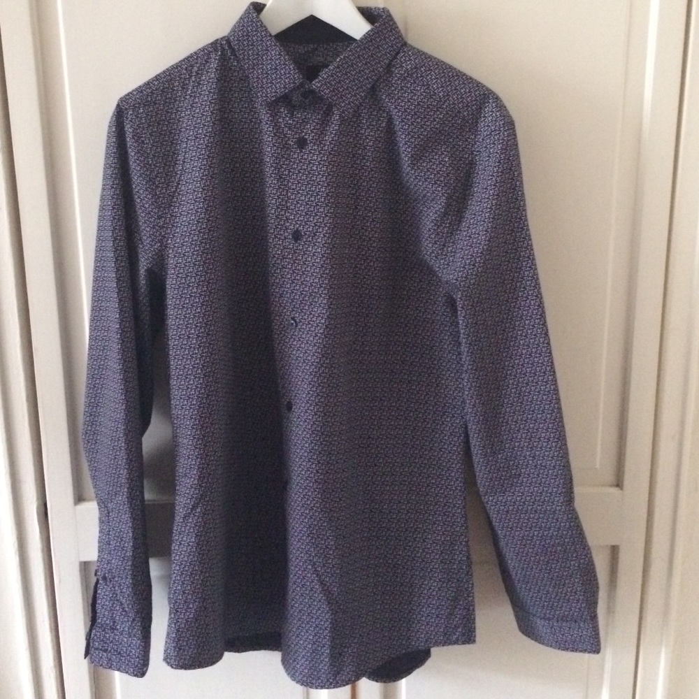 Printed Casual Button-up