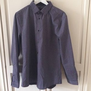 Printed Casual Button-up