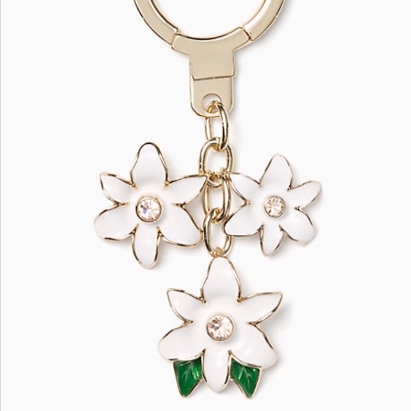 kate spade Accessories - Kate Spade Flower Key Fob