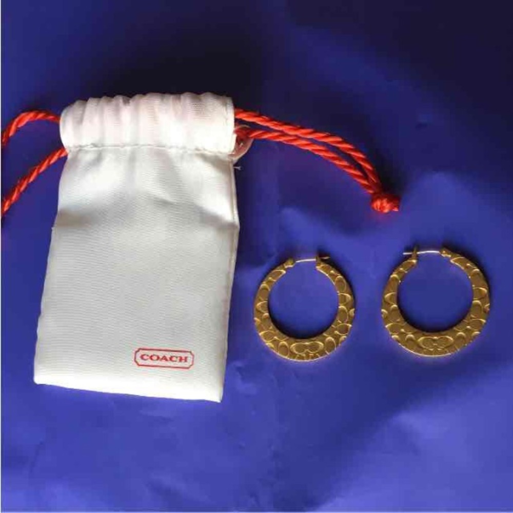 Coach Hoop Earrings