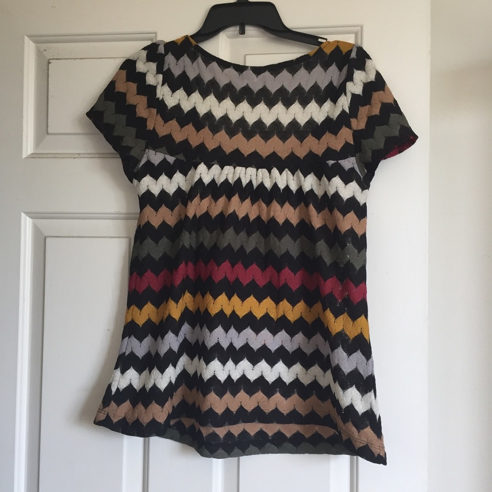 Print Design Plus Size Top - Picture 2 of 3