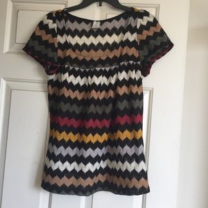 Print Design Plus Size Top