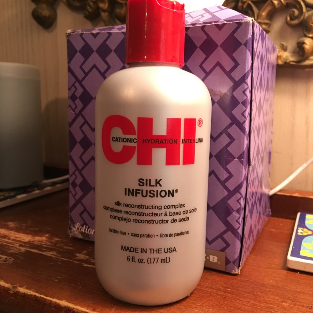 New CHI Silk Infusion Hair Treatment