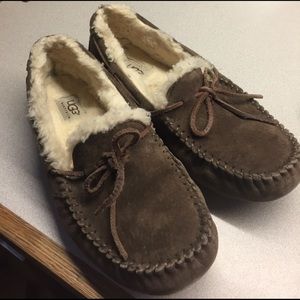 Chocolate UGG moccasins