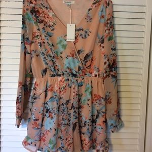Carapace Blush Floral Romper