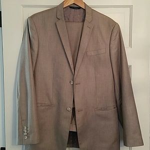 Grey Perry Ellis Suit