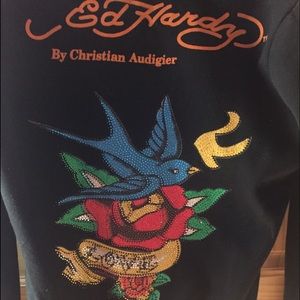 Ed hardy hoodie✨