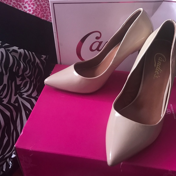 candies nude heels