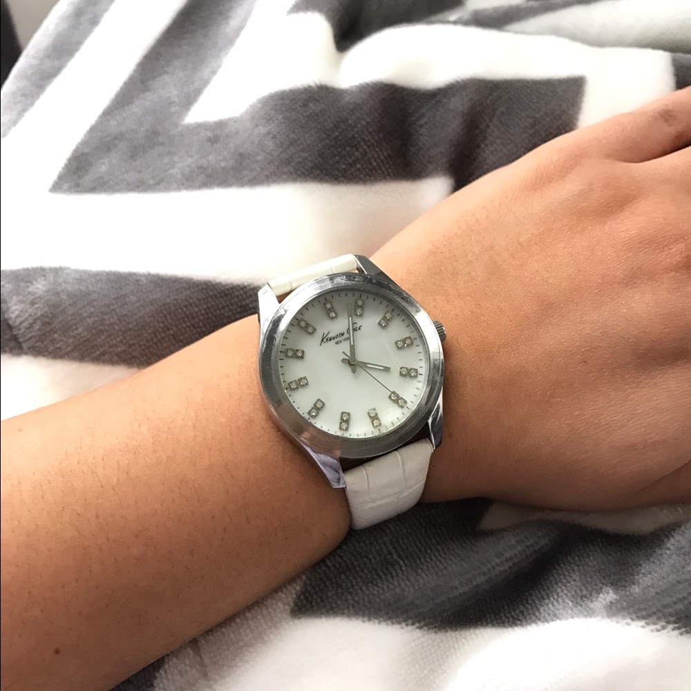 Kenneth Cole white watch