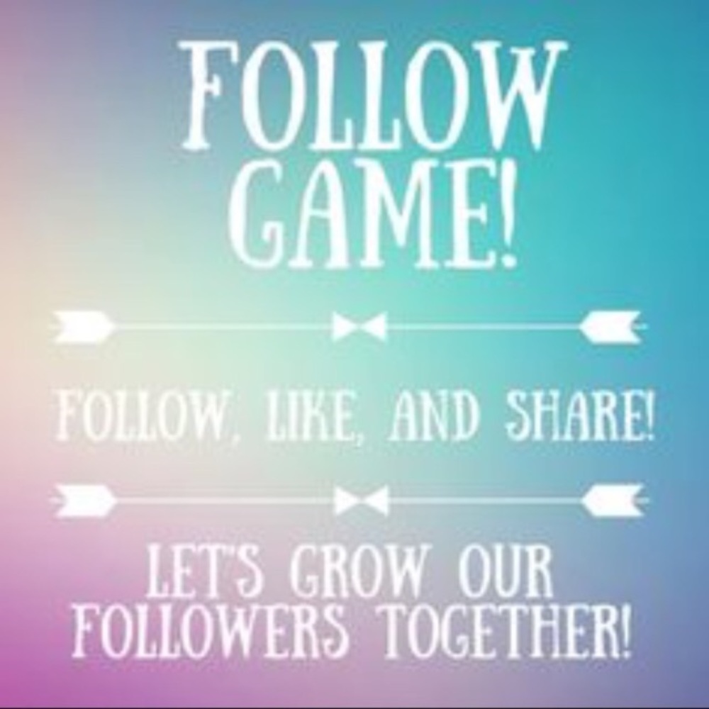 Happy posting follow game💗💗