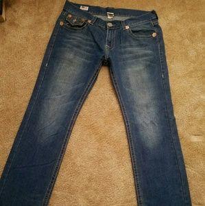 MENS TRUE RELIGION JEANS SZ 36 LIKE NEW