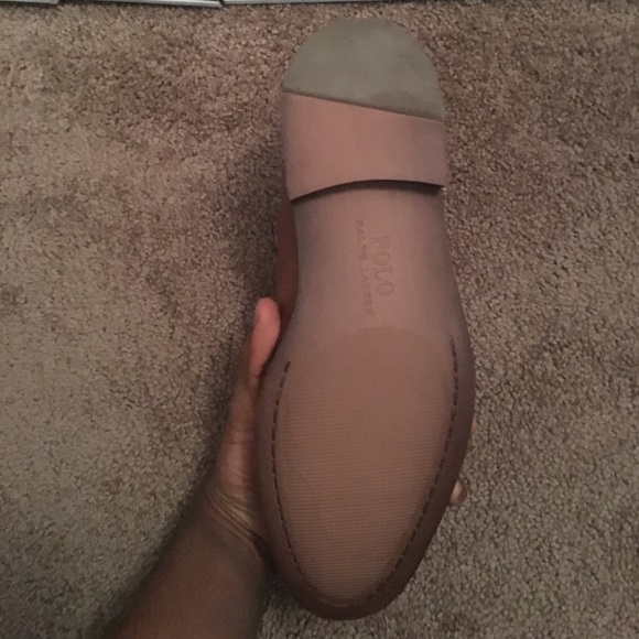 Brown Ralph Lauren dress shoes