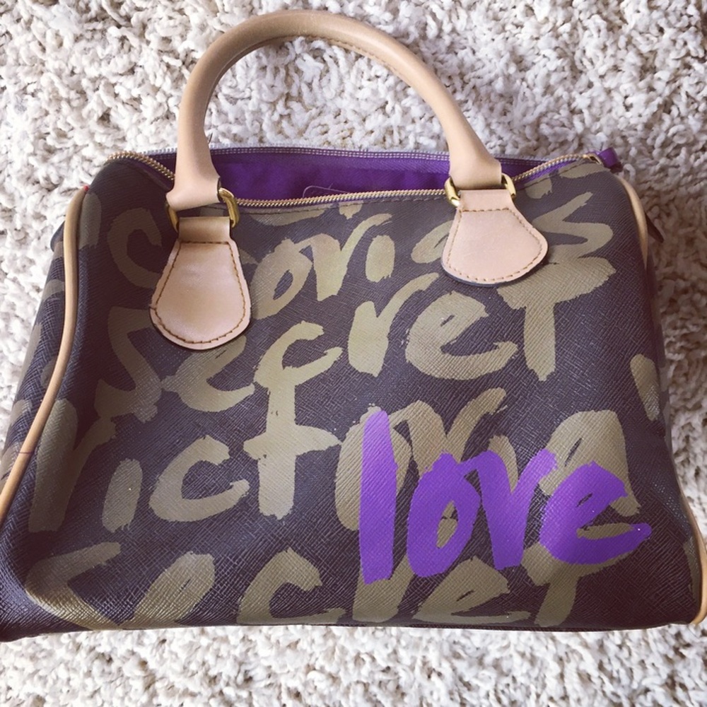 Victoria's Secret makeup bag.