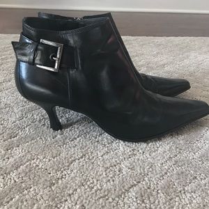 Donald J. Pliner Black Booties