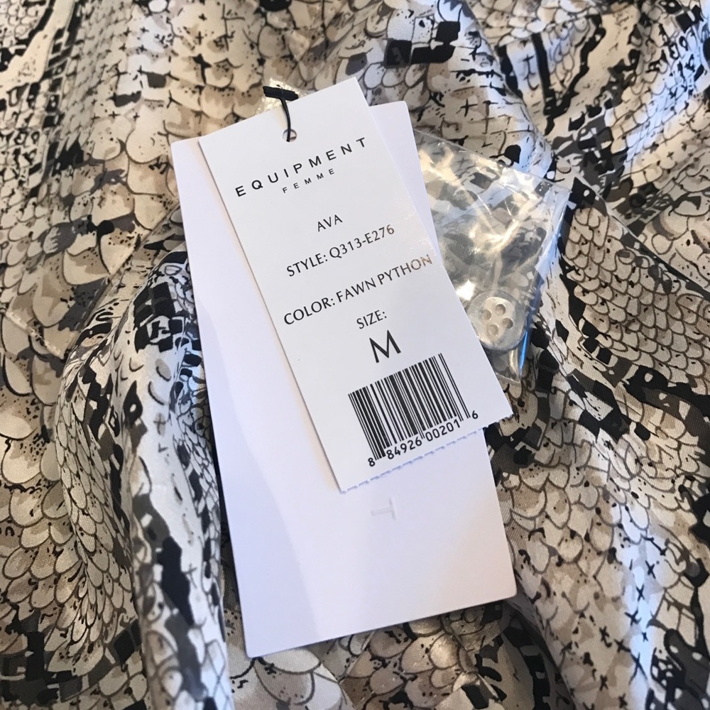 Brand new Equipment silk blouse