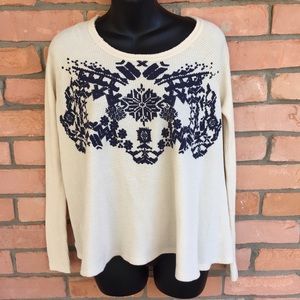 NWOT Free People oversized swing top