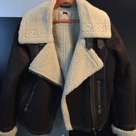 Diverse  Jackets & Blazers - Dark brown jacket. Size L but fits like M.