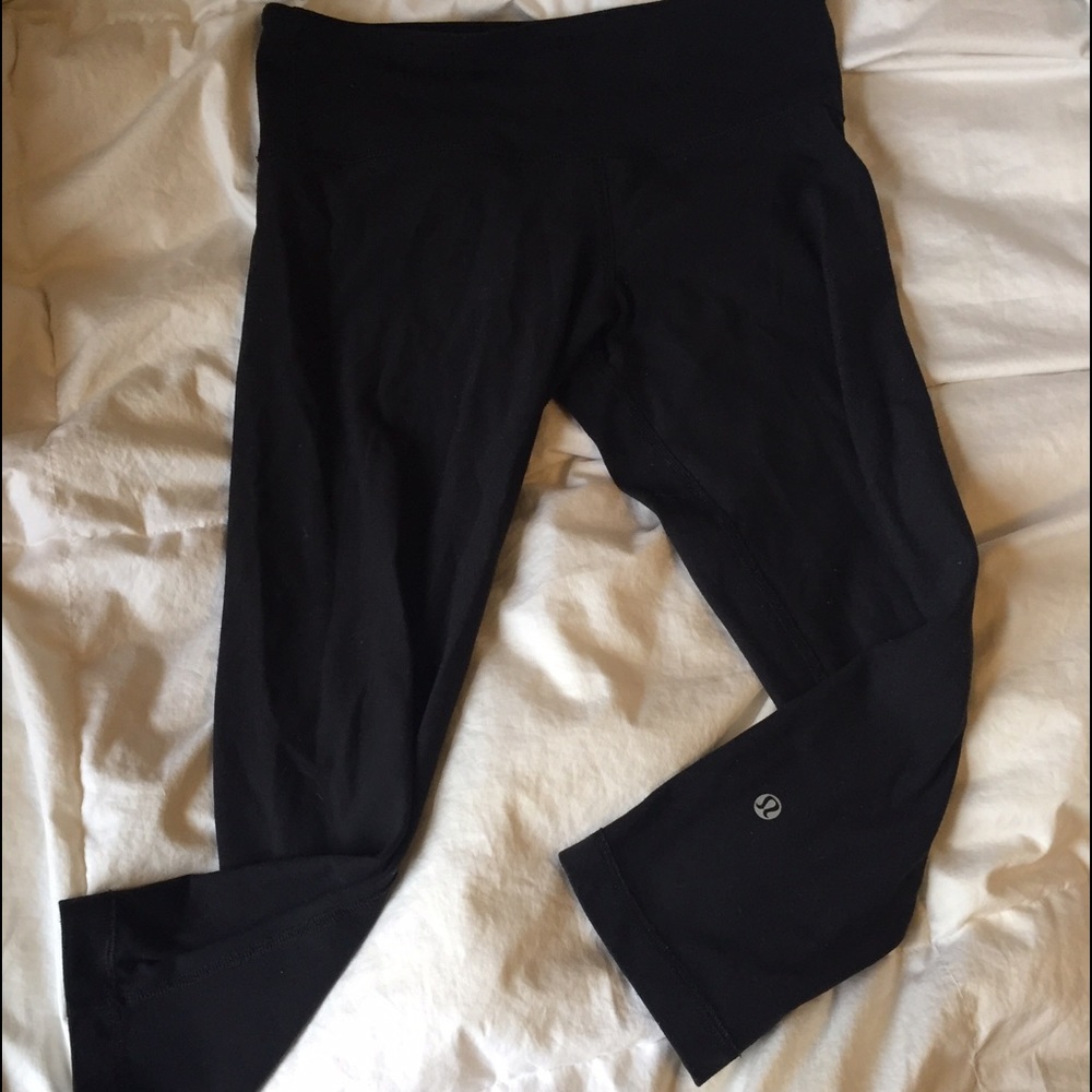 Lulu Lemon reversible crop legging