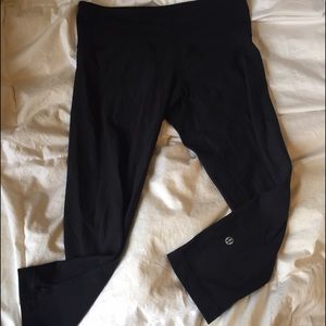 Lulu Lemon reversible crop legging