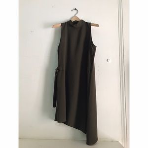 Olive Sleeveless Tunic