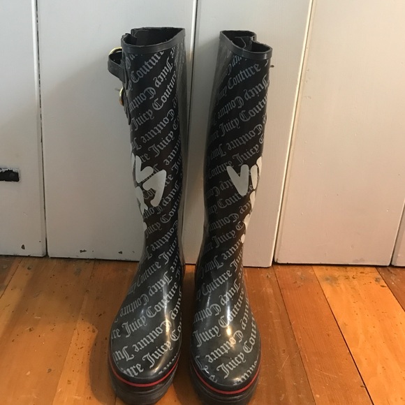 Juicy Couture rain boots - Picture 2 of 3