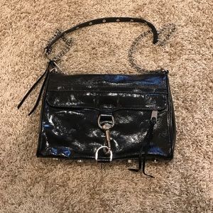 Rebecca Minkoff patent leather mac