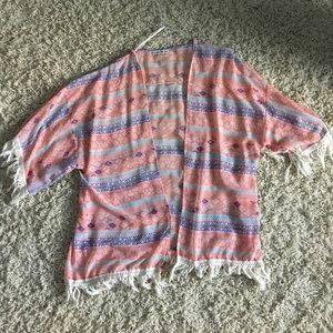 Sheer kimono