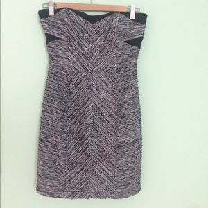 Cocktail dress black and white