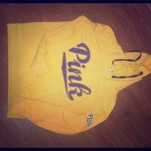 Victoria Secret PINK half zip hoodie