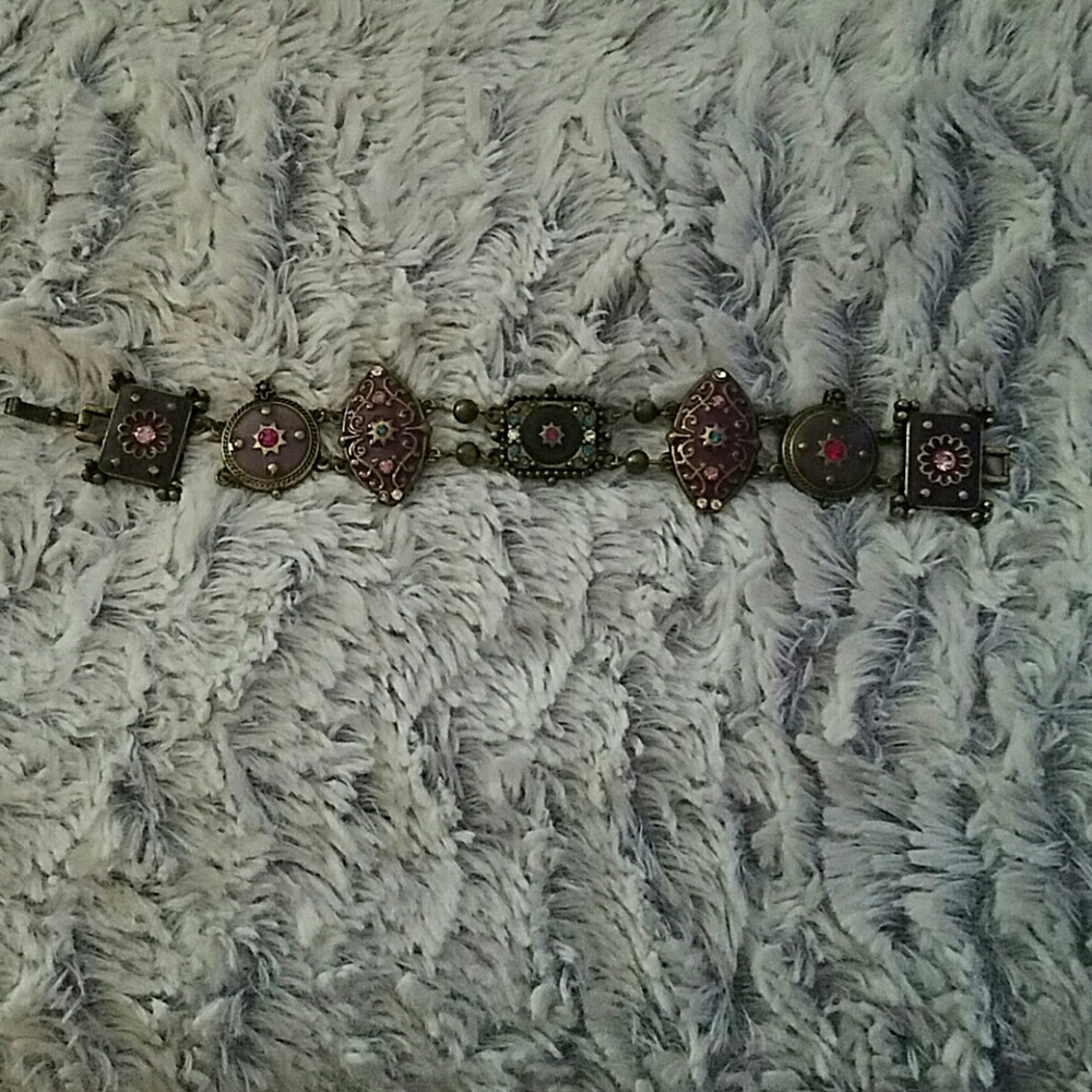 Multicolor chain bracelet