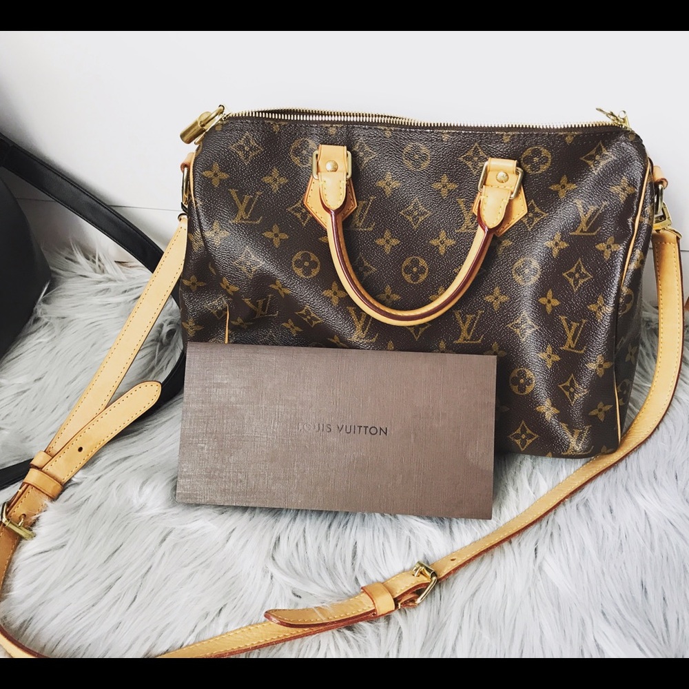 SOLD*********LOUIS VUITTON SPEEDY BANDOULIERE 30
