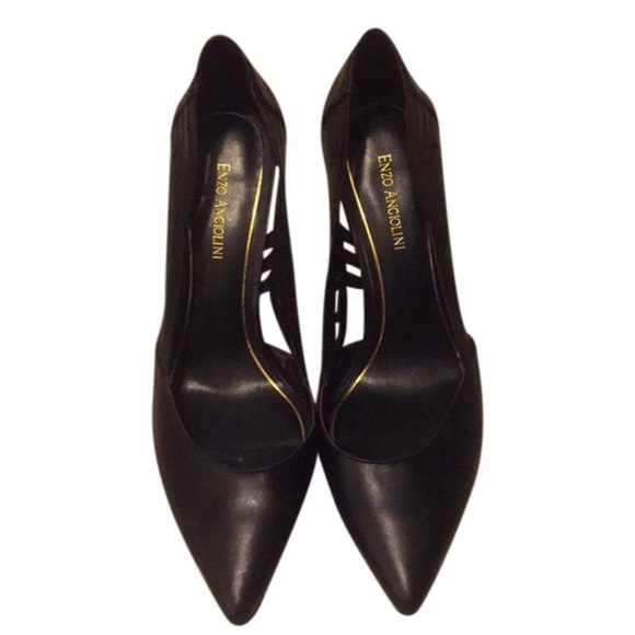 black pumps, enzo angiolini, sz 11 - Picture 1 of 4