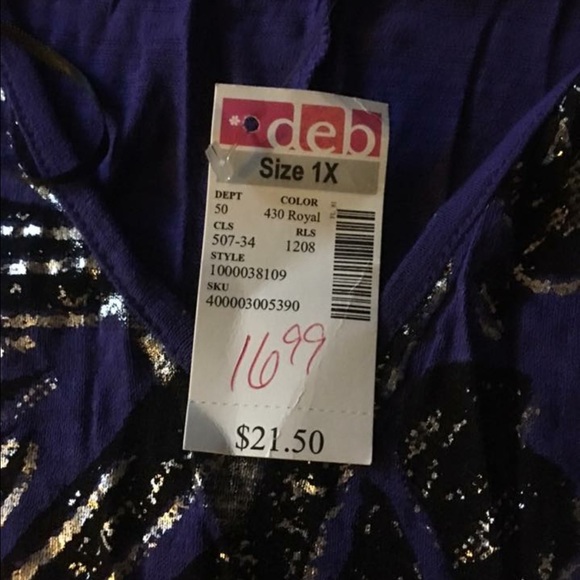 Purple top - Picture 2 of 2