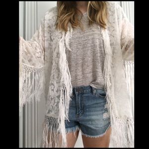 White Vintage Kimono