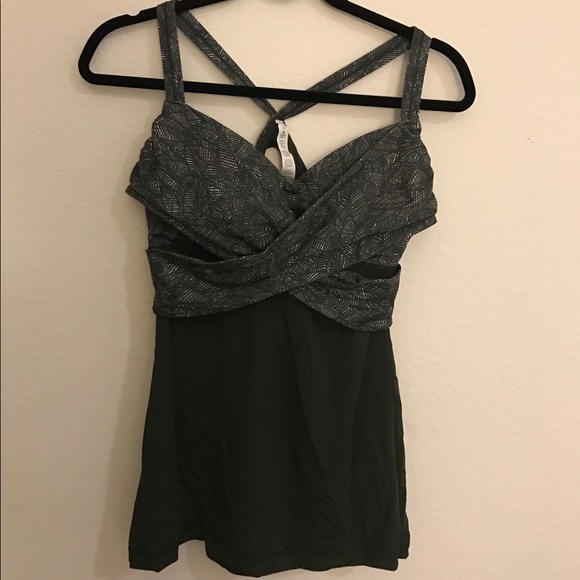 [Lululemon] Wrap It Up Tank Army Green - Picture 5 of 7