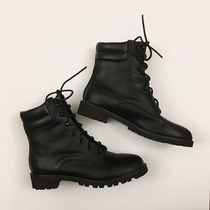 UO Black Laced Boots