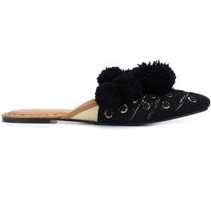 FIGUE slip on mules. Fits more like a 9.5