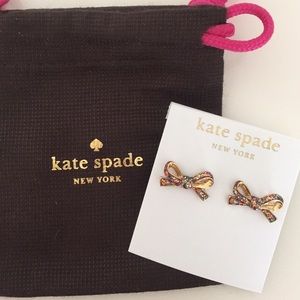 Kate Spade Bow Earrings - brand new!