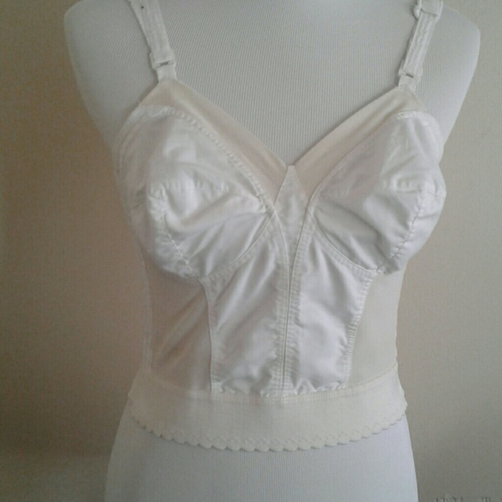 Vintage Sears bustier corset bullet bra