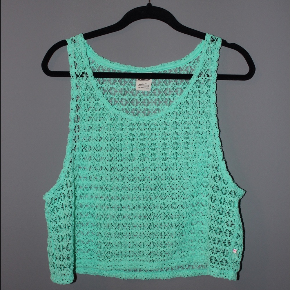 VS PINK Floral Tanks top Size L