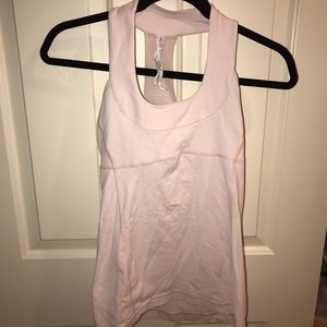 Baby pink Lululemon tank top
